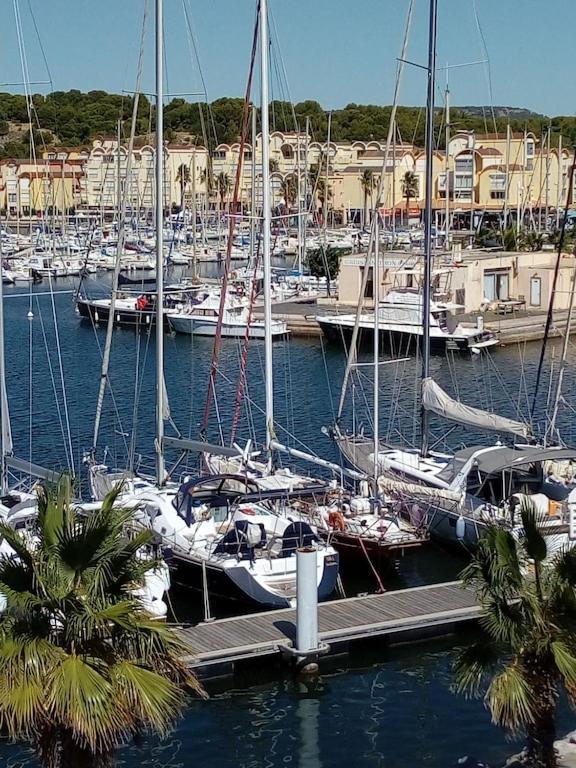 Gruissan Appartement Calme, Vue Sur Port De Plaisance -Clim, Empl.Parking Exterior foto