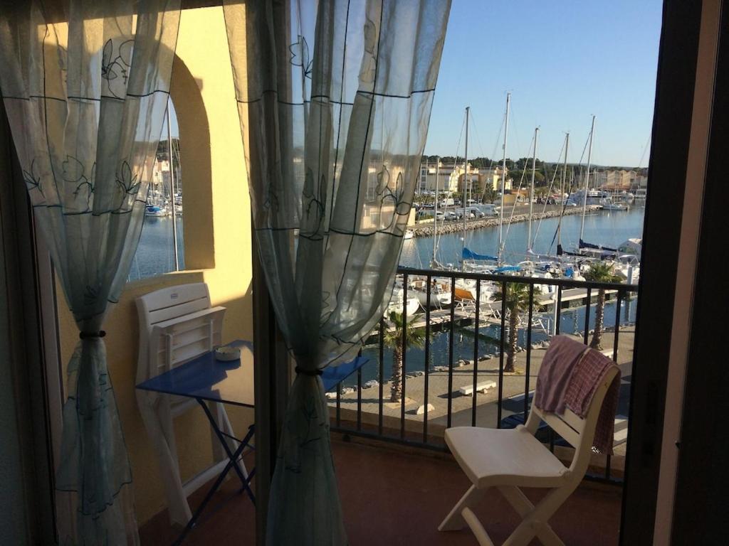 Gruissan Appartement Calme, Vue Sur Port De Plaisance -Clim, Empl.Parking Exterior foto